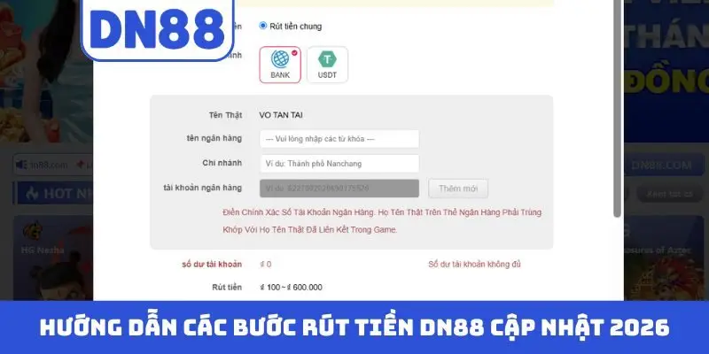 Rút Tiền DN88 | Hướng Dẫn A-Z Quy Trình Giao Dịch Nhanh Chóng - novix
