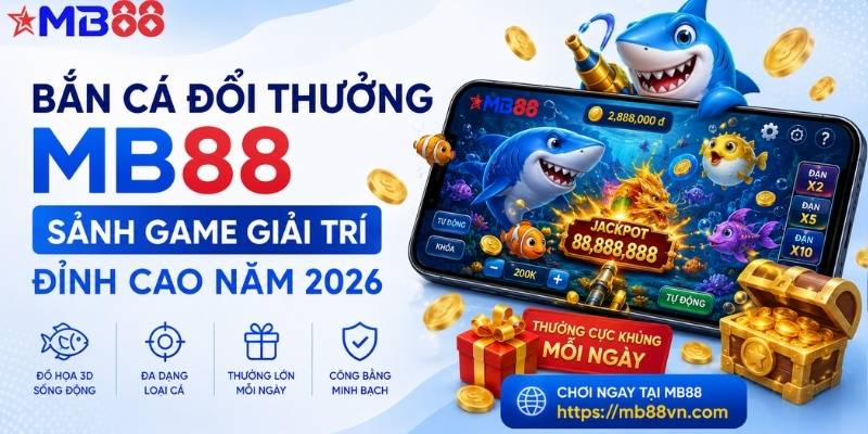 Bắn cá đổi thưởng mb88: Sảnh game giải trí đỉnh cao năm 2026 - novix