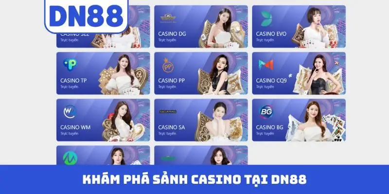 Casino DN88 - Trải Nghiệm Cá Cược Độc Đáo Nhận Nhiều Ưu Đãi - novix