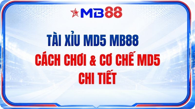 Tài Xỉu MD5 MB88 – Cách Chơi & Cơ Chế MD5 Chi Tiết - novix